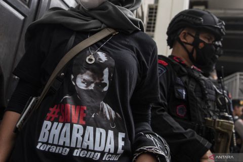 Sidang putusan Bharada E di PN Jaksel