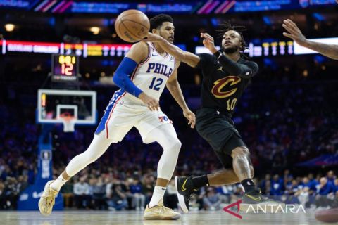 Cleveland Cavaliers tandang ke kandang Philadelphia 76ers