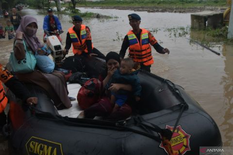 Banjir di Perumahan Cikarang Utara A