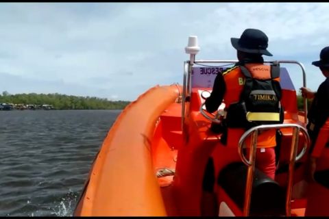 Tim SAR masih mencari dua kapal cepat yang hilang kontak di Timika