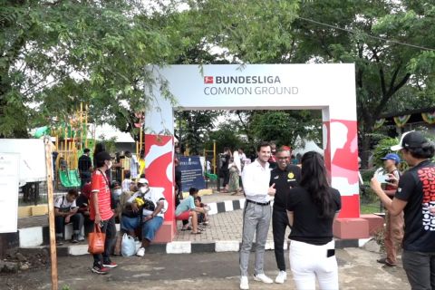 Lapangan bola Bundesliga Common Ground resmi hadir di Indonesia