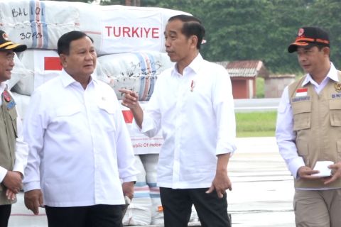 Presiden lepas bantuan 140 ton untuk korban gempa Turki dan Suriah