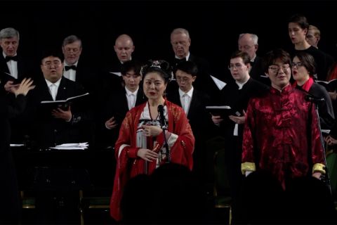 Rangkaian acara digelar rayakan Tahun Baru Imlek di St. Petersburg