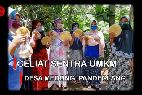 Geliat sentra umkm Desa Medong, Pandeglang