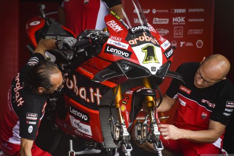 Hari pertama WSBK Mandalika 2023