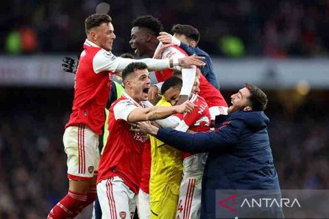 The Gunners menang 3-2 atas Bournemouth