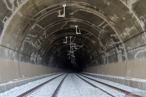 Progres pembangunan kereta cepat Jakarta - Bandung