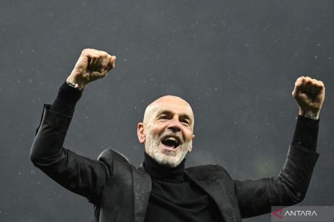 Pelatih Pioli: AC Milan belajar dari leg pertama untuk menang di Roma