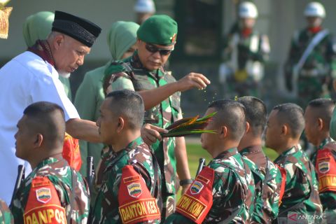 Pemberangkatan Satgas Pamtas RI-PNG