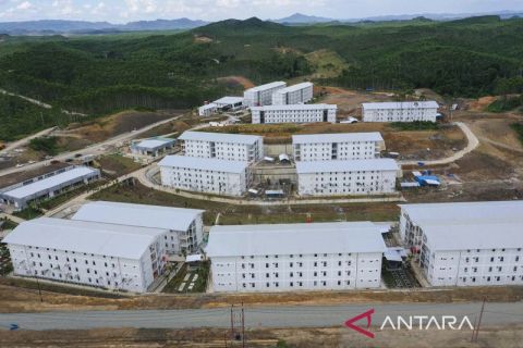 Hunian pekerja konstruksi Ibu Kota Negara Nusantara