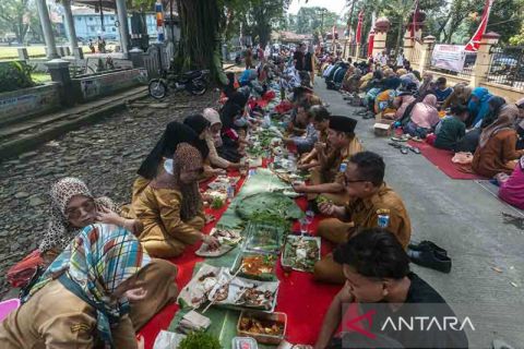 Tradisi Munggahan di Pandeglang