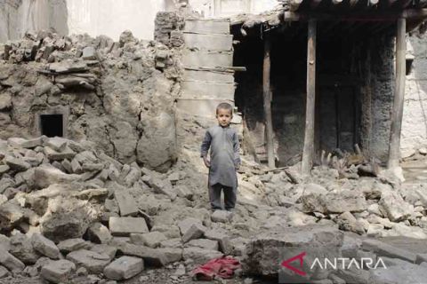 Dampak gempa bermagnitudo 6,5 di Afghanistan
