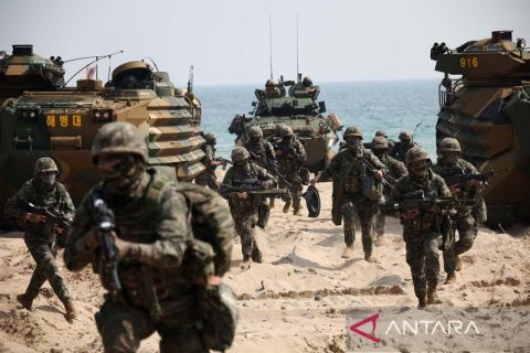 Latihan gabungan militer Amerika Serikat dan Korea Selatan