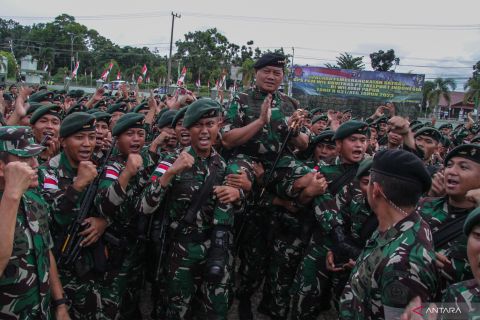 Kunjungan Panglima TNI di Palangka Raya