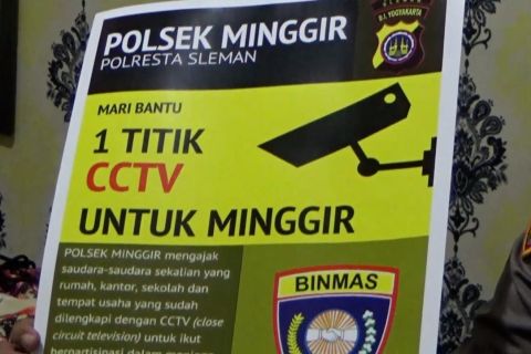 Kepolisian imbau warga arahkan CCTV ke jalan untuk bantu ungkap kasus
