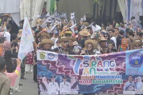 Banjarmasin Sasirangan Festival, ajang pelestarian Sasirangan