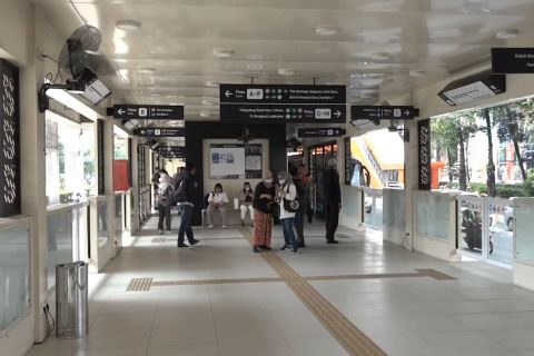 Integrasi Halte Transjakarta GOR Sumantri dan LRT tingkatkan pengguna