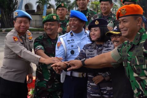 Kogartap II Bandung gelar apel operasi Gaktib dan Yustisi 2023