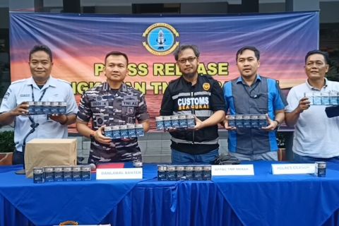 Lanal Banten amankan jutaan rokok senilai Rp2,6 miliar