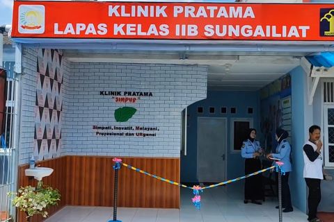 Lapas kelas IIB Sungailiat kini miliki Klinik Pratama SIMPUR