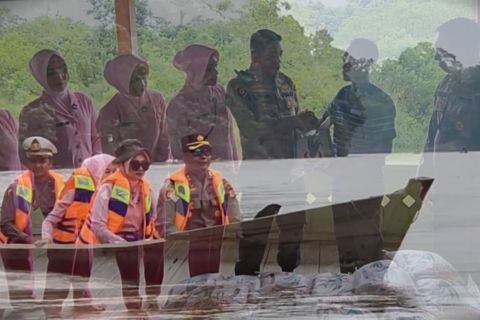 Polres Aceh Utara salurkan bantuan ke puluhan KK di wilayah terisolir