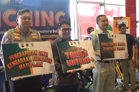 Program "Triple Untung", ringankan warga Sumbar bayar pajak
