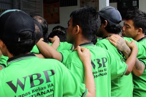 Ratusan WBP Lapas Pontianak ikuti program rehabilitasi sosial narkoba