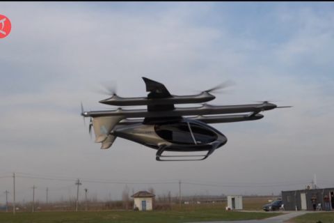 Pesawat buatan start-up China cetak rekor baru untuk jarak terbang