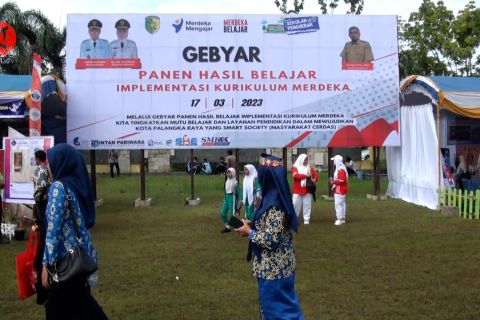 Gebyar Panen Hasil Belajar, bukti kreativitas pelajar Palangka Raya