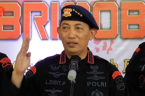 Kapolri meminta Korps Brimob siap hadapi potensi kerawanan Pemilu 2024