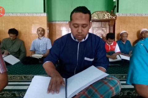 Semangat penyandang tunanetra di Solo bertadarus Al Quran