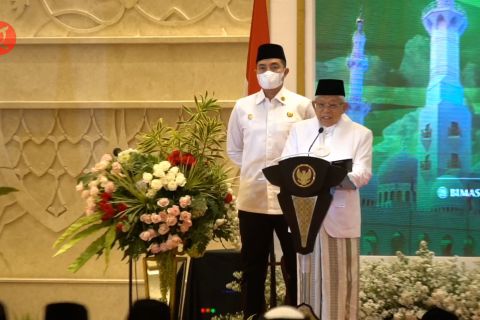 Wapres: Isra Mi'raj momentum penguatan sikap moderat