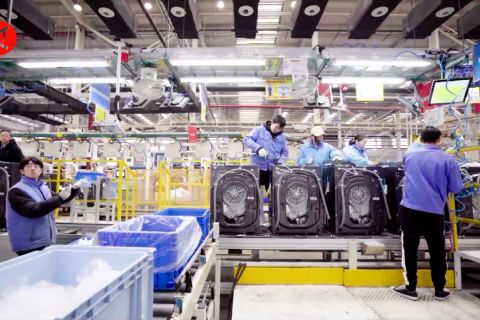 Teknologi 5G dongkrak efisiensi produksi manufaktur China