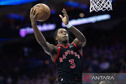 Toronto Raptors tandang ke Philadelphia 76ers