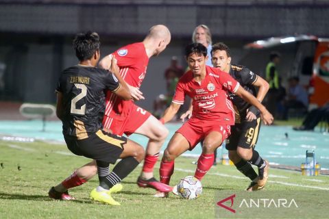 Persija Jakarta menang tipis 1-0 atas Dewa United