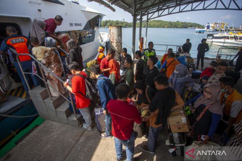 Mudik antar pulau di Batam