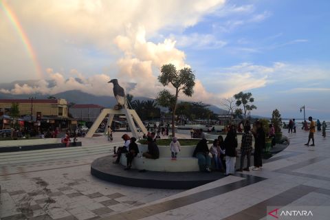 Libur Lebaran Idul Fitri 1444 H di Taman Zero Point Pulau Bacan