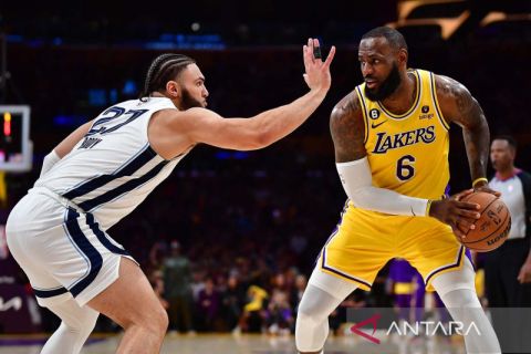NBA Playoffs: LA Lakers kalahkan Memphis Grizzlies 117-111