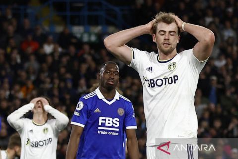 Liga Inggris : Leeds vs Leicester berakhir seri 1-1