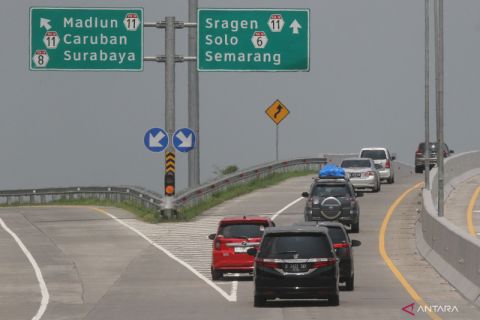 Volume arus balik di Tol Ngawi - Solo