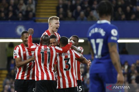 Liga Inggris : Brentford kalahkan Chelsea 2-0