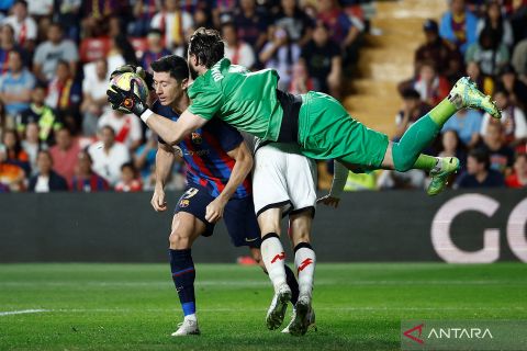 Liga Spanyol : Barca tumbang 1-2 dari Rayo Vallecano