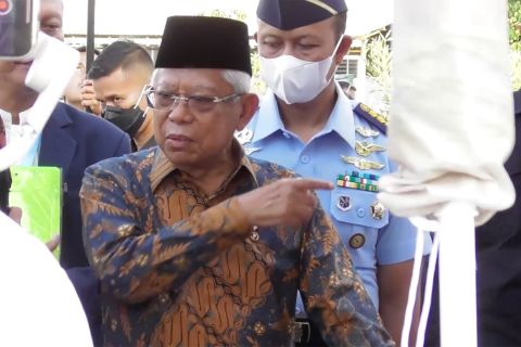 Ma’ruf Amin sebut Jateng Halal Fair untuk edukasi ekonomi syariah