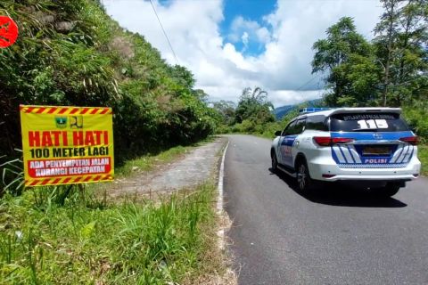 Sistem satu arah mulai di uji coba pada jalur Padang-Bukittinggi