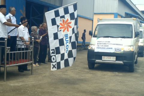 Bulog Jambi mulai salurkan bantuan beras untuk 204.363 KPM