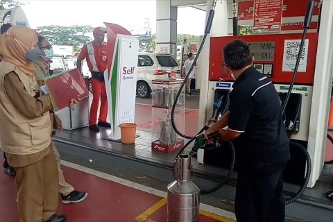 Delapan SPBU di jalur mudik Kota Tangerang jadi sasaran uji tera