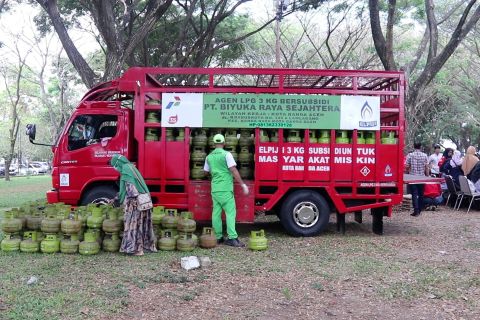 Harga elpiji 3 kilogram di Aceh kerap dijual diatas HET