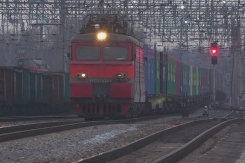 Kereta kargo China-Eropa pertama tiba di Moskow