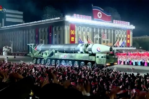 Korea Utara tembakkan rudal di Semenanjung Korea