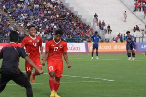 Laga perdana SEA Games, Timnas Indonesia U-22 kalahkan Filipina 3-0